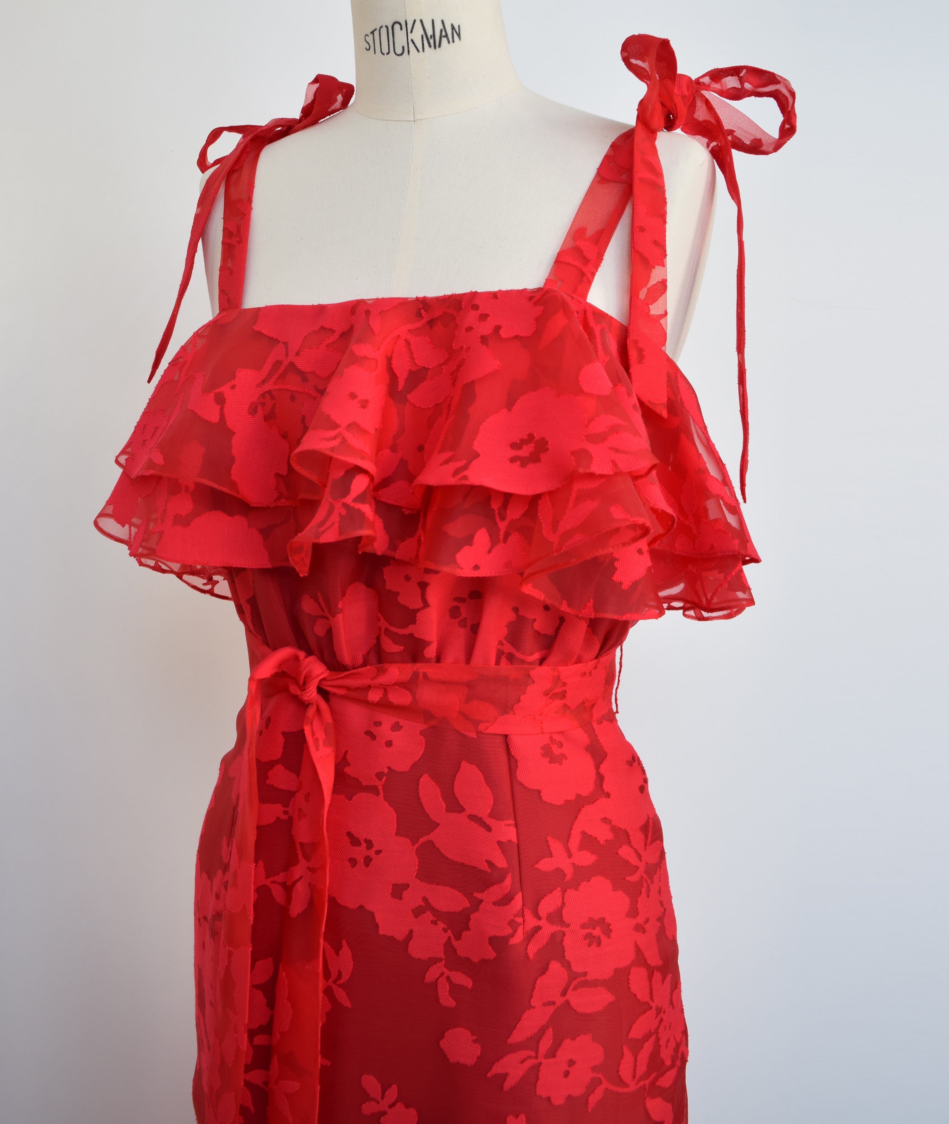 Vestido Midi Bloom Rojo